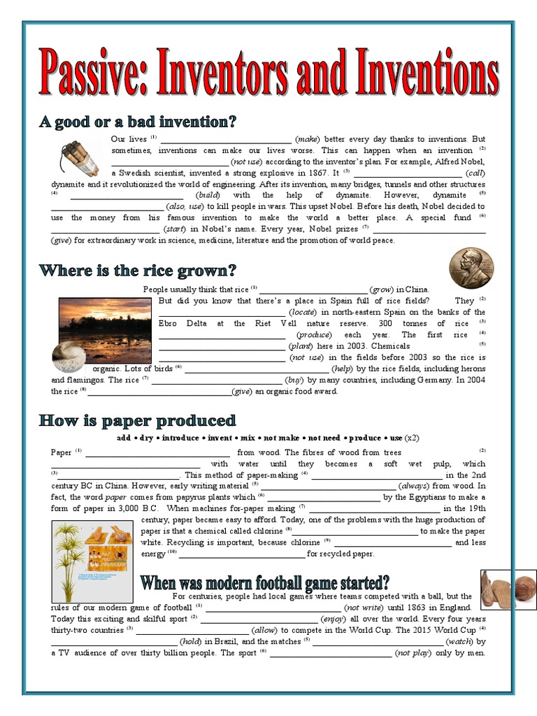 Add Dry Introduce Invent Mix Not Make Not Need Produce Use (x2) | PDF ...