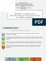 Género y Migración Trayectorias Investigativas en Iberoamérica