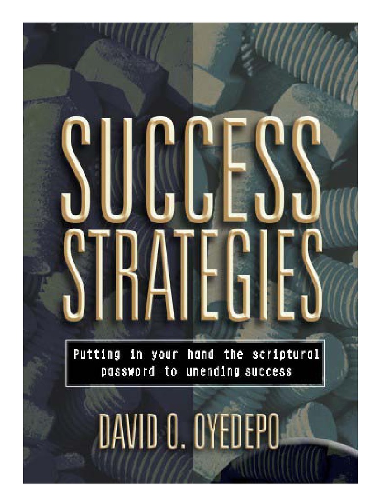 Success Strategies | PDF | Wisdom | Revelation
