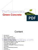 Green Concrete