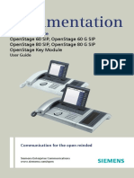 User Manual OpenStage 60 SIP PDF