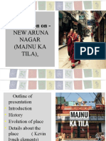Presentation on New Aruna Nagar (Majnu Ka Tila