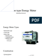 Induction Type Energy Meter: Integrating Instrument