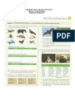 Taller Clasificacion Taxonomica PDF