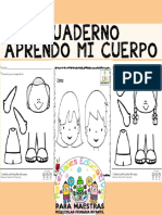 Cuaderno Aprendo Mi Cuerpo Por Materiales Educativos Maestras