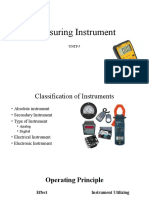 Measuring Instruments