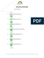 Plantilla de Autocorreción de La Prueba de Selección para Bolsa de Empleo de Controladores Del Servicio de Estacionamiento Regulado PDF