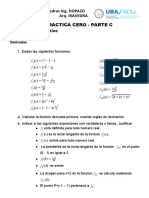 Derivadas e integrales - Ejercicios