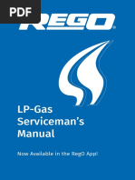 Lp-Gas Serviceman'S Manual: Now Available in The Rego App!