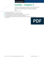 Revision Checklist - Chapter 5: Cambridge International AS and A Level Economics