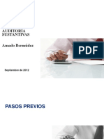 Pruebas sustantivas auditoría