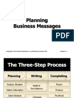 Planning Business Messages: Chapter 4 - 1