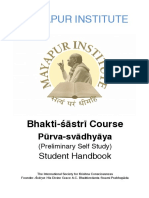 Mäyäpur Institute: Bhakti-Çästré Course
