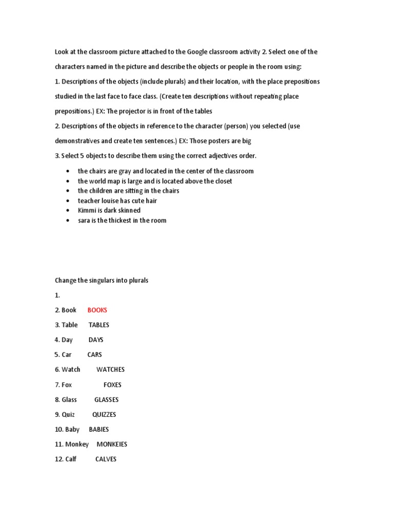 Ingles 1 | PDF | Mouse | Linguistic Morphology