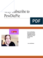 Why Subscribe To PewDiePie