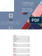 Catálogo Cuadernos y Escritura Miquelrius - 2019
