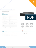 Battery Pack 2U For Aster 2K-3K - Datasheet