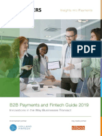 B2B Payments and Fintech Guide 2019 - Innovations in The Way Businesses Transact