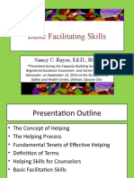 Basic Facilitating Skills: Nancy C. Rayos, Ed.D., RGC