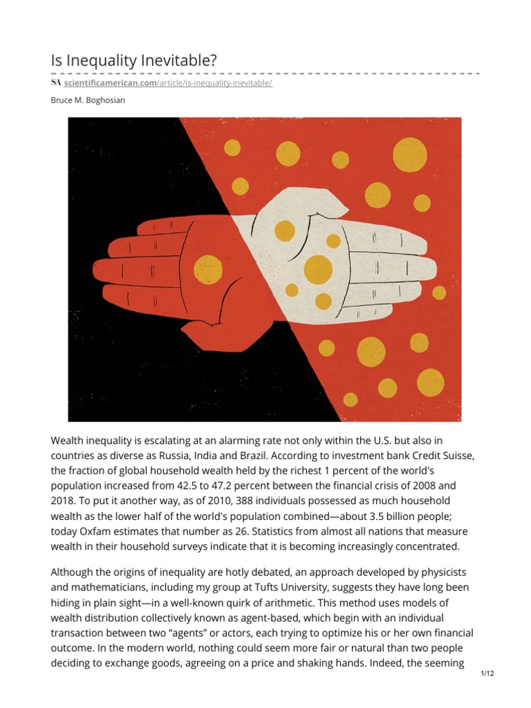 Wealth Inequality and Oligarchy | PDF | Redistribution Of Income And ...