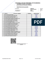 Reporte-Registro - Evaluacion Educacion Primaria