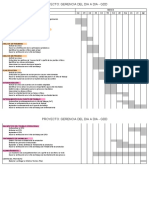 Cronograma NTC ISO IEC 17025