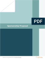 Sponsorship Proposal: Create Your Own Automated Pdfs With Jotform PDF Editor
