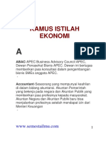 Kamus Istilah Ekonomi PDF