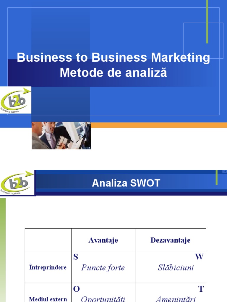 21 Metode de Analiza PIATA