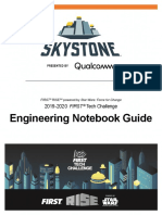 Engineering Notebook Guide: 2019-2020 FIRST Tech Challenge