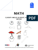 Math 4 DLP 79 - CLASSIFY ANGLES AS RIGHT, ACUTE, OR OBTUSE