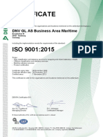 Iso 9001 2015 Certificate With Annex 20171228
