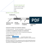 Componentes y características de la soldadura por electrodo revestido