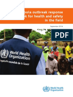 WHO Ebola Outbreak Response Handbook For Health and Safety in The Field