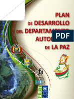 Plan de Desarrollo Departamental de La Paz