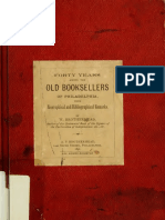 Forty Years Among The Old Booksellers PDF