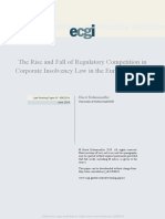 The Rise and Fall of Regulatory Competition - Horst Eidemueller