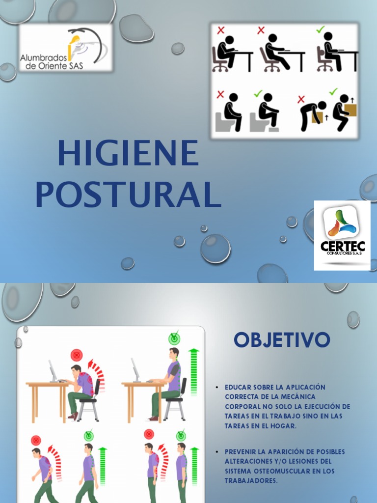 Higiene Postural: Prevención y Ejercicios | PDF | La columna vertebral ...