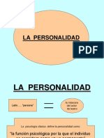 Diapositivas de La Personalidad