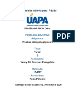 Tarea 4 de Prueba Psicopedagogica 2