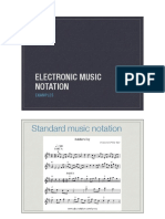 Electronic Music Notation