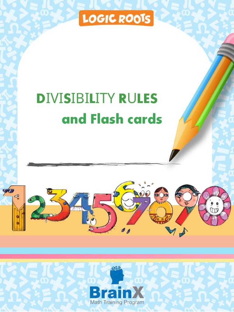 Math Fun: Divisibility Flash Cards | PDF | Cognition | Learning