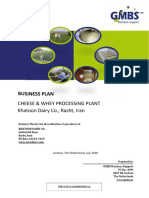 BUSINESS PLAN Cheese and Whey Processing Plant Khatoon Dairy Co. 1 PDF