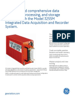 Complete and Comprehensive Data Acquisition, Processing, and Storage Solutions With The Model 3255M Integrated Data Acquisition and Recorder System