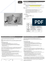 Installation Guide: L31227 (94130007) Rev 6/10