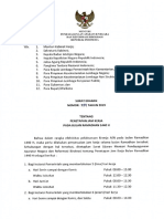 Surat Edaran Menteri PANRB Nomor 394 Tahun 2019 Tentang Penetapan Jam Kerja Pada Bulan Ramadhan 1440 H-1