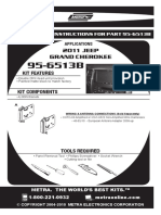 Metra Electronics 95 6513b Manual de Usuario