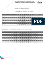 Xxxi Exame Unificado - Gabaritos
