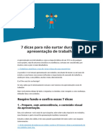 7 Dicas para Não Surtar Durante A Apresentação de Trabalhos: Respire Fundo e Confira Essas 7 Dicas