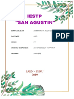 Iestp "San Agustin": Jaen - Peru 2019